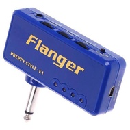 {Moon Musical} Flanger F1 Miniature Headphone Electric Guitar Bass AMP Amplifier Effects Pedal Metal Headphone Guitar Amp Guitar Amplifier