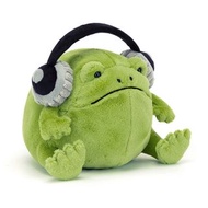 英國 Jellycat Ricky Rain Frog Headphones 耳機青蛙公仔 [觀塘門市現貨]