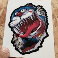 Doraemon Monster  Sticker for Motorcycle Sticker Doraemon Monster👹