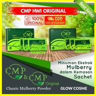 CMP CHLOROPHYLL MINT POWDER ORIGINAL HWI HALAL DINKES 1 BOX ISI 30 SASET MINUMAN HERBAL DIET PELANGS