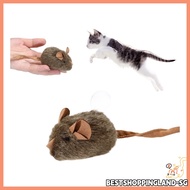 【BEST】Cat Toy Makes Noise Little Rat Plush Simulation Electric Rat Scratch Resistant