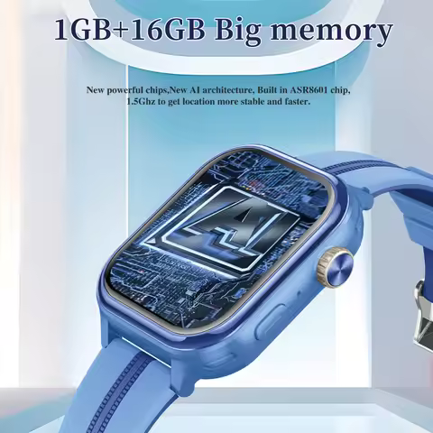 Wonlex 4G Smart Watch Kids KT39 Rotation Camera 1+16GB Memory GPS Real-time Location Video Call Wate