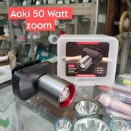 senter kepala luby zoom 50 Watt 2905 super terang senter kepala luby original