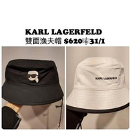 KARL LAGERFELD  ​🆕雙面漁夫帽🎼31/1
