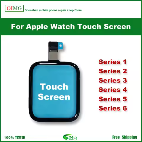 Touch Screen Digitizer Panel For Apple Watch Series S1 S2 S3 S4 S5 S6 38mm 42mm 40mm 44mm Touch Scre