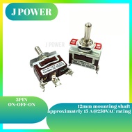 Toowei ON-OFF-ON momentary toggle switch (often 3PDT or SPDT)