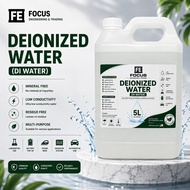 Deionized Water (DI Water) 5L Multi-Purpose High Purity Mineral Free