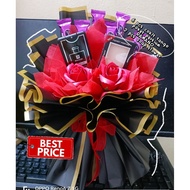 BOUQUET COKLAT/BOUQUET BAJET/BOUQUET PERFIUM/ BOUQUET CUDBURY/ BOUQUET MURAH/ BIRTHDAY/ BIRTHDAY BOY