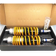 RFY 360mm 370mm 380mm adjustable Nitrogen motorcycle shock absorber for Honda KAWASAKI Yamaha yellow