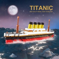 Titanic Building Blocks Large Model High Difficulty Building Blocks Ornaments Gifts