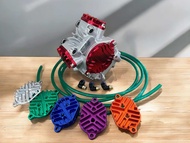 ฝาครอบวาล์วแต่ง W125 และ MIO 4W ลายX งานตัวหนา งานKTC มีให้เลือก 6 สี อะไหล่มอไซค์ สินค้าคุณภาพ