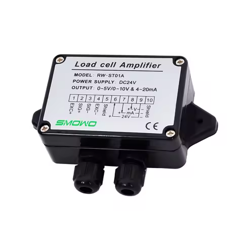 Precision 2mV/V Input Load Cell Amplifier 4-20mA 0-10V Output Full-bridge Weighting Transmitter 0-5V