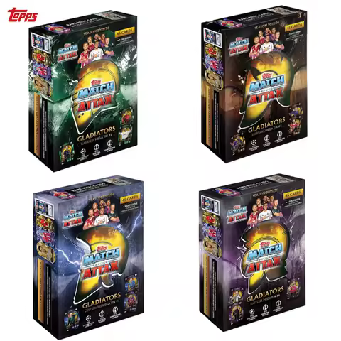 Topps UCC Match Attax 2025/26 Random Mega Tin Contains 45 Match Attax Cards Plus 3 Exclusive Gladiat