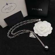 Prada outlet 普拉達 銀色手鍊