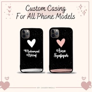 Custom Name Realme C1 C2 C3 C11 C12 2 3 5 5i 5s 6 6i 7 7i X7 pro XT reno 2 2f 3 4 pro Glass case