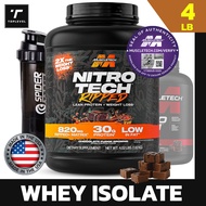 MUSCLETECH NITRO-TECH RIPPED Whey isolate โปรตีนไอโซเลท- 4 Lbs. เสริมสร้างกล้ามเนื้อ ลดไขมัน