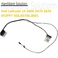 Dell Latitude 14 3000 3470 3670 Series Y2PP7 0Y2PP7 CN-0Y2PP7 450.05706.0001 LED Screen Cable