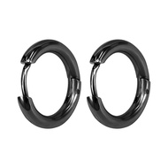Men Retro Tibetan Style Earrings for Men Women Hip-Hop Earrings Dark Ear Buckles Earrings without Pi