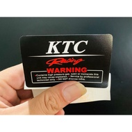 KTC Shock Tube Pinch Sticker