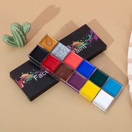 20 สี ต่อชุด Face paint body paint สีเพ้นท์ร่างกาย เพ้นท์หน้า กันน้ํา สีเพ้นท์หน้า รับไว1-2วัน สีเพ้