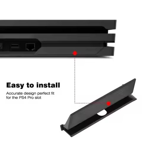 Durable for PS4 Game Console Housing Case HDD Door Flap Hard Disk Cover Slot Case For PS4 Pro