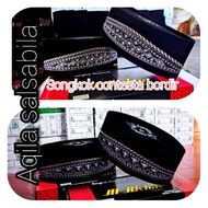 Embroidered contesta Songkok cap 76