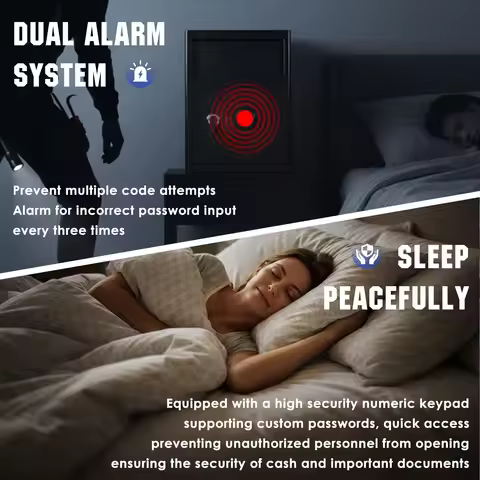 Drop Slot Depository Safe Box with Digital Combination Lock Digital Depository Safe Anti-Theft Safe 