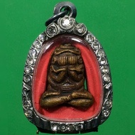 BLACK POWER PHRA PIDTA PAKAWAN INVULNERABLE ESCAPE FROM HARM INCREASE LUCK ATTRACT WEALTH RARE OLD T