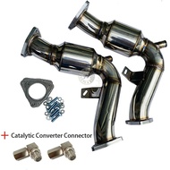 Turbo Catless Downpipe Exhaust For S4 S5 A7 A8 B8 Q5 SQ5 3.0 TFSI V6 . B8 S4 and S5 3.0T engines A4 