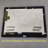 Thinkpad แท็บเล็ต X1จอสัมผัสแผงจอแสดงผล3 2 1สำหรับ Lenovo 13.0หน้าจอ LCD 12นิ้ว