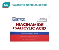 DR. SENSITIVE Niacinamide & Salicylic Acid Face & Body Soap 120g
