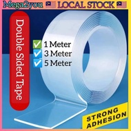 🔥Nano Tape🔥 Double Side Sided Tape Power Strong Car Pita Pelekat Gam Dua Sisi Muka Kuat Dinding Kere