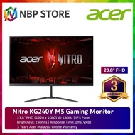 Acer Nitro KG240Y M5 23.8" FHD IPS 180Hz Gaming Monitor ( DP, HDMI, 3 Yrs Warranty )