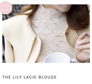 THE j LILY LACIE BLOUSE 粉黃色