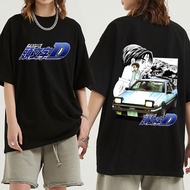 Japanese Anime Initial D Drift AE86 Racing Car T Shirt Takumi Fujiwara R34 Skyline GTR JDM T-shirt V