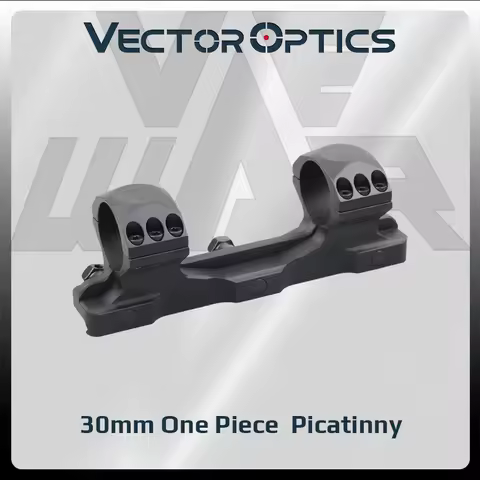 Vector Optics 30mm Rifle Scope One Piece Dovetail & Picatinny Rings 0/20 Moa Hunting Supplies Access