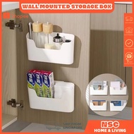 Wall Mounted Storage Box Kitchen Organisation Wardrobe Organizer Box Space Savers