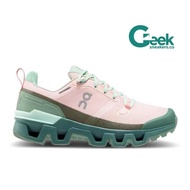 0N Running Cloud Wander Pink Green Shoes