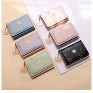 Korean Version Small wallet Ladies wallet Short Style Girl Student Fashion Cartoon Coin Purse wallet wallet