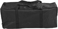 Large Photography Studio Lighting Equipment Bag, Photo Gear Carry Case with Dual Zipper and Handle, 