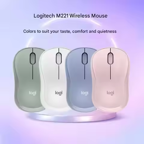 Logitech M221 Wireless Mouse Pc Mouse Wireless Laptop Accessories, Laptop Silent USB Portable Office