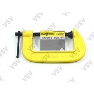 Hasston 4" C Clamp 0760-400 Heavy Duty C Clamp