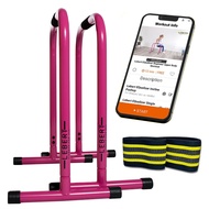 EQualizers Original Dip Bars | Total Body Pull Up Bar | Exercise Equipment Dip Station | Resistance 