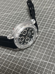 Seiko Mod Watch 透明款Daytona 計時腕錶