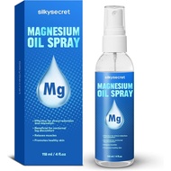 Magnesium Oil Spray (4 Fl,Oz), Mineral 0il, Magnesium Oil for Feet, Easing, Fast-Absorbing Magnesium