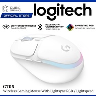 LOGITECH G705 WIRELESS GAMING MOUSE LIGHTSYNC RGB LIGHT / BLUETOOTH / LIGHTSPEED / 6 PROGRAMMABLE BU