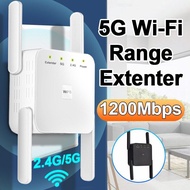 5G 2.4G Wifi Repeater Wifi Amplifier Signal Wifi Extender Network Wifi Booster 1200Mbps 5 Ghz Long Range Wireless Wi-Fi Repeater