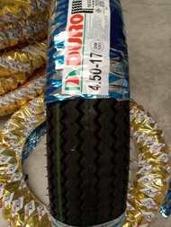 ลายฟันเลื่อย ยี่ห้อ DURO รุ่น dm-1261 ขนาด 4.50-17 ยางปี2022