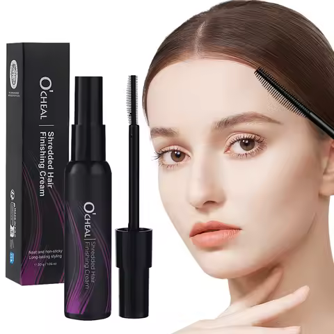 O'CHEAL 30g Shredded Hair Finishing Cream 3Pcs Hair Wax Stick Fix Stray Hairs Wax Anti-frizz Cream S