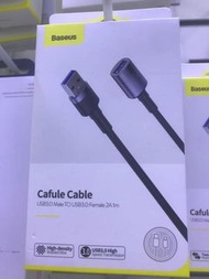 倍思usb3.0移動硬盤數據線充電typec連接台式筆記本電腦延長適用三星note3s5手機西部wd東芝希捷seagate硬盤